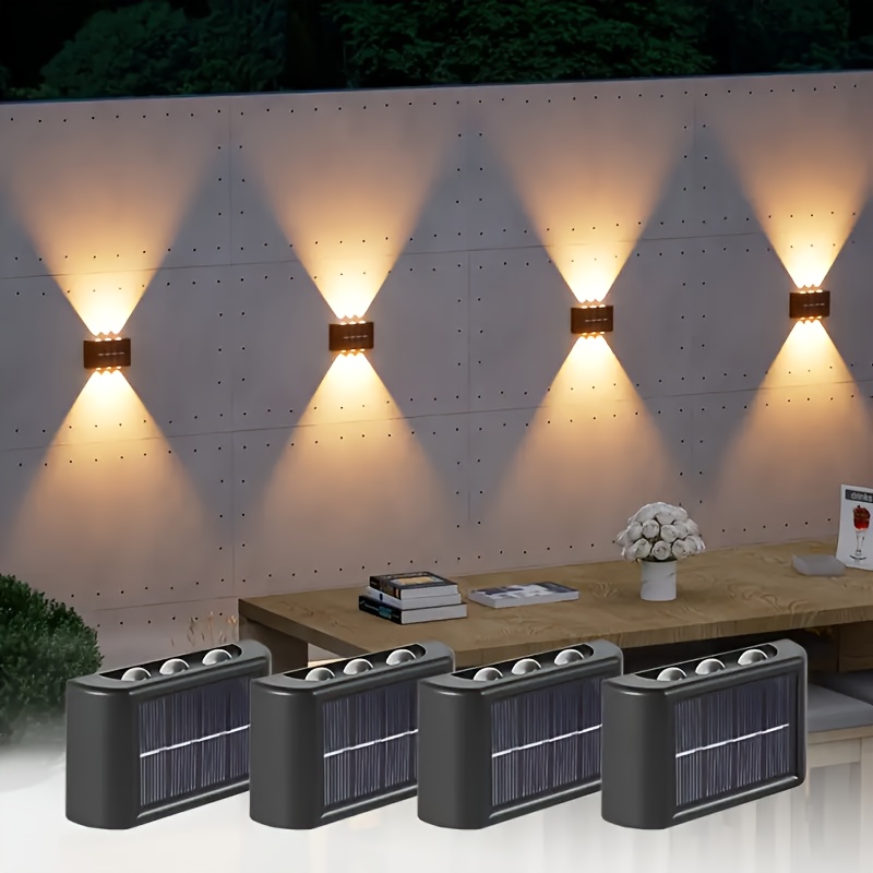 Outdoor Lighting Solar - Lampada Solare LED da Esterno Impermeabile,