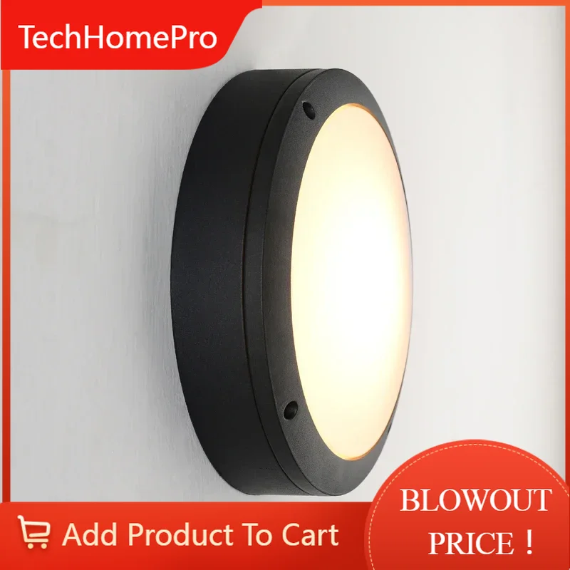 Outdoor Lighting Year Round - TechHP Moderna lampada da parete per