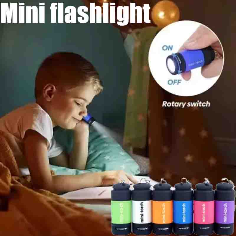 Zinc Outdoor Lighting - Mini Torcia da Campeggio Ricaricabile USB,