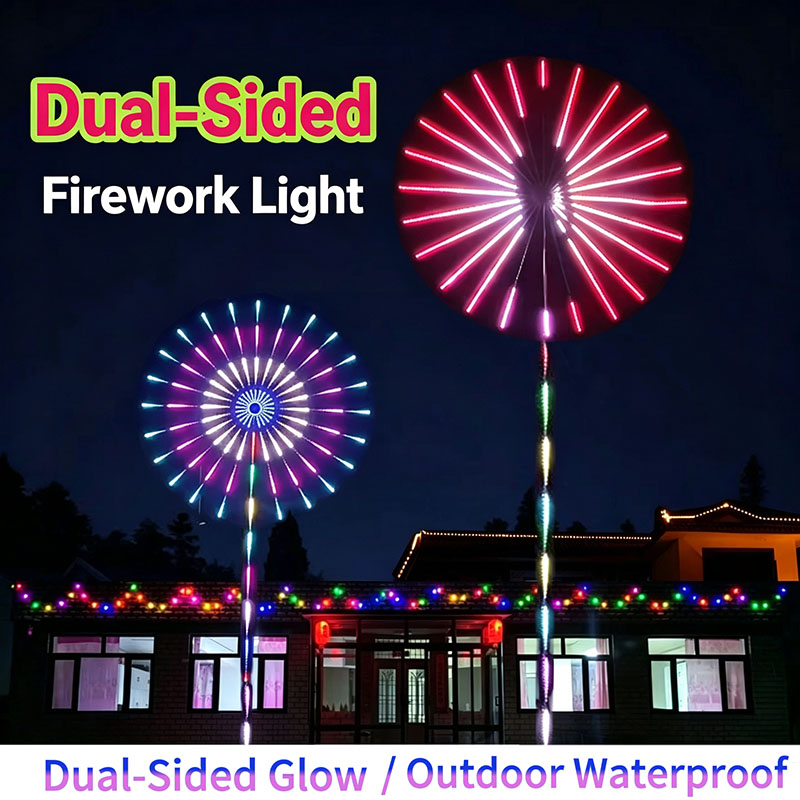 Outdoor Lighting Year Round - 24 Tubi RGB per Fuochi d'Artificio