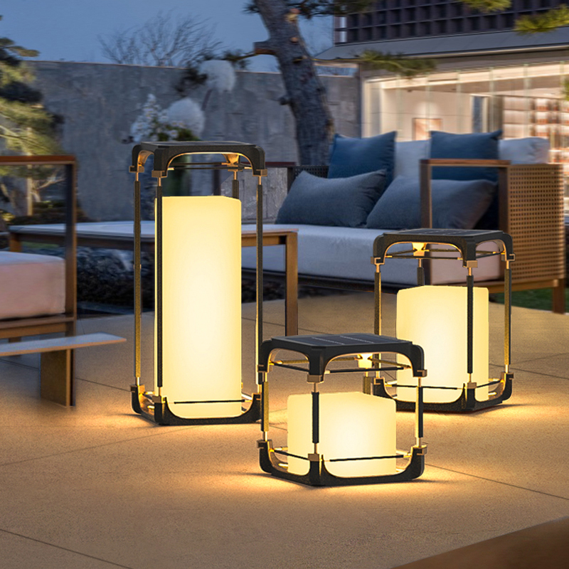 Outdoor Lighting Solar - Lampada da Terra Luminosa, Illuminazione Solare