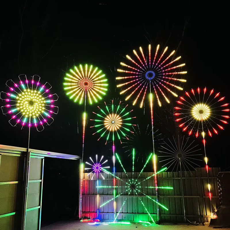 Outdoor Lighting Year Round - Lampada LED a Doppia Faccia con