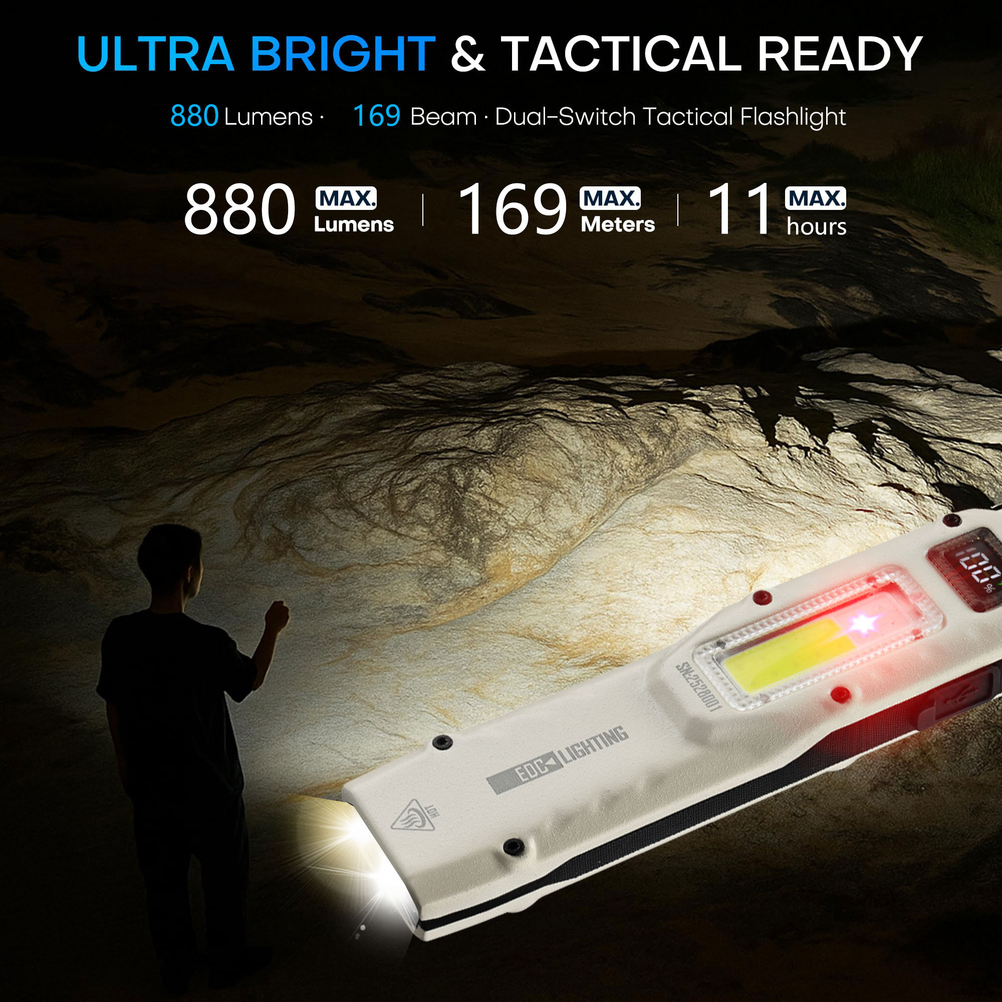 Torcia tattica ultrasottile po - Zinc Outdoor Lighting recensione e prezzo