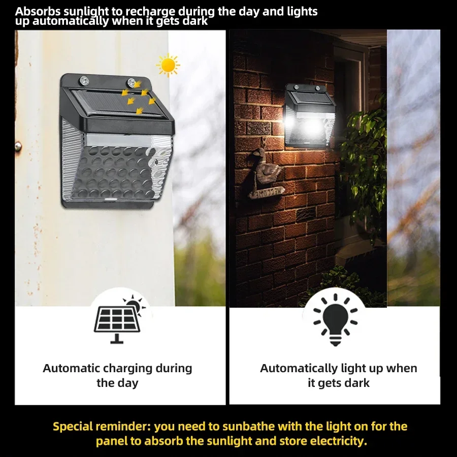 Lampada Solare LED con Sensore - Outdoor Lighting Solar recensione e prezzo