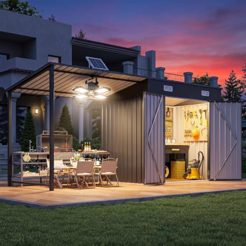 Capanno da Giardino 6x4FT con  - Outdoor Lighting Solar recensione e prezzo