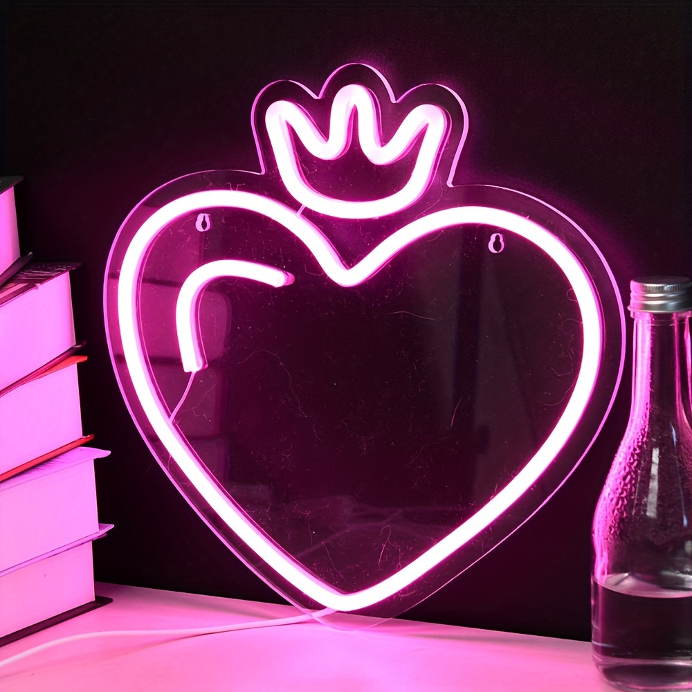 Insegna al Neon a Forma di Cuo - Outdoor Lighting Options recensione e prezzo