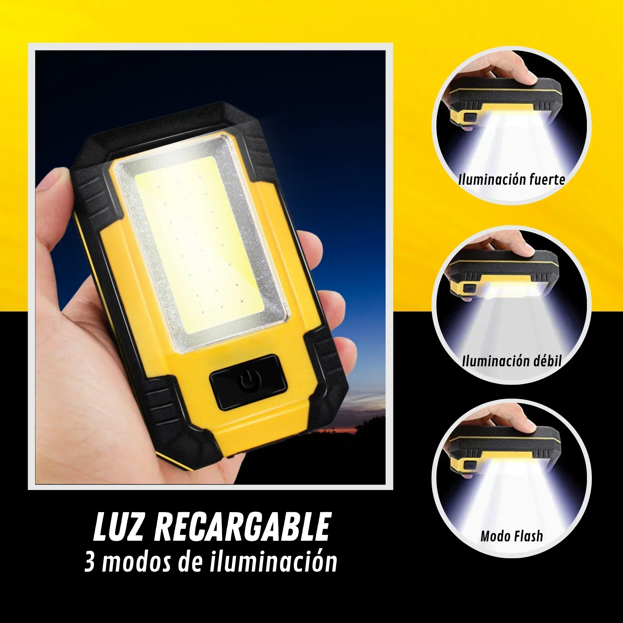 Torcia da Lavoro Ricaricabile  - Zinc Outdoor Lighting recensione e prezzo