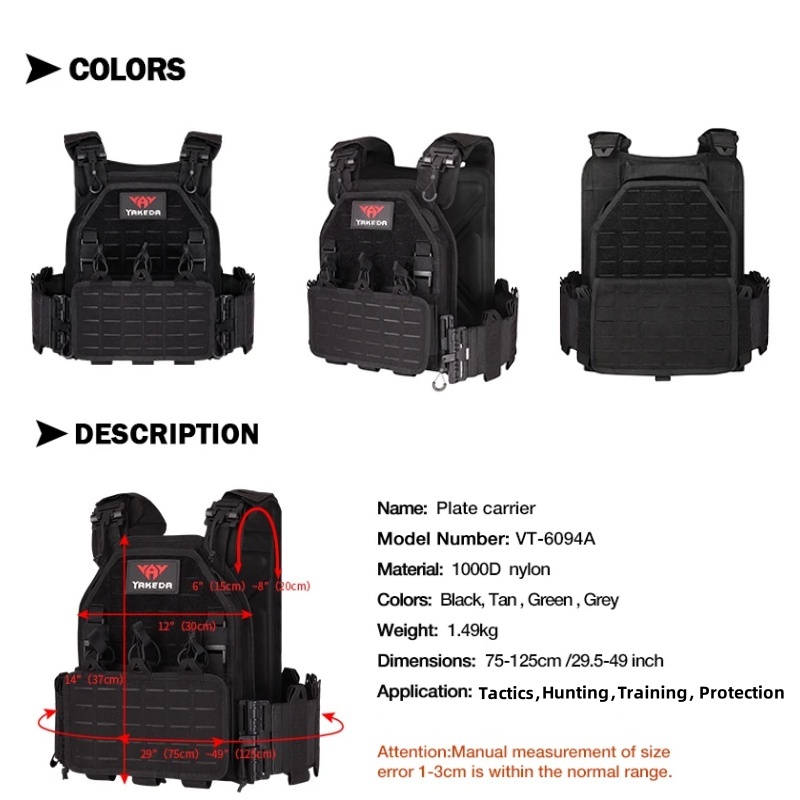 Gilet tattico YAKEDA 6094 Gile - Outdoor Lighting High Quality recensione e prezzo