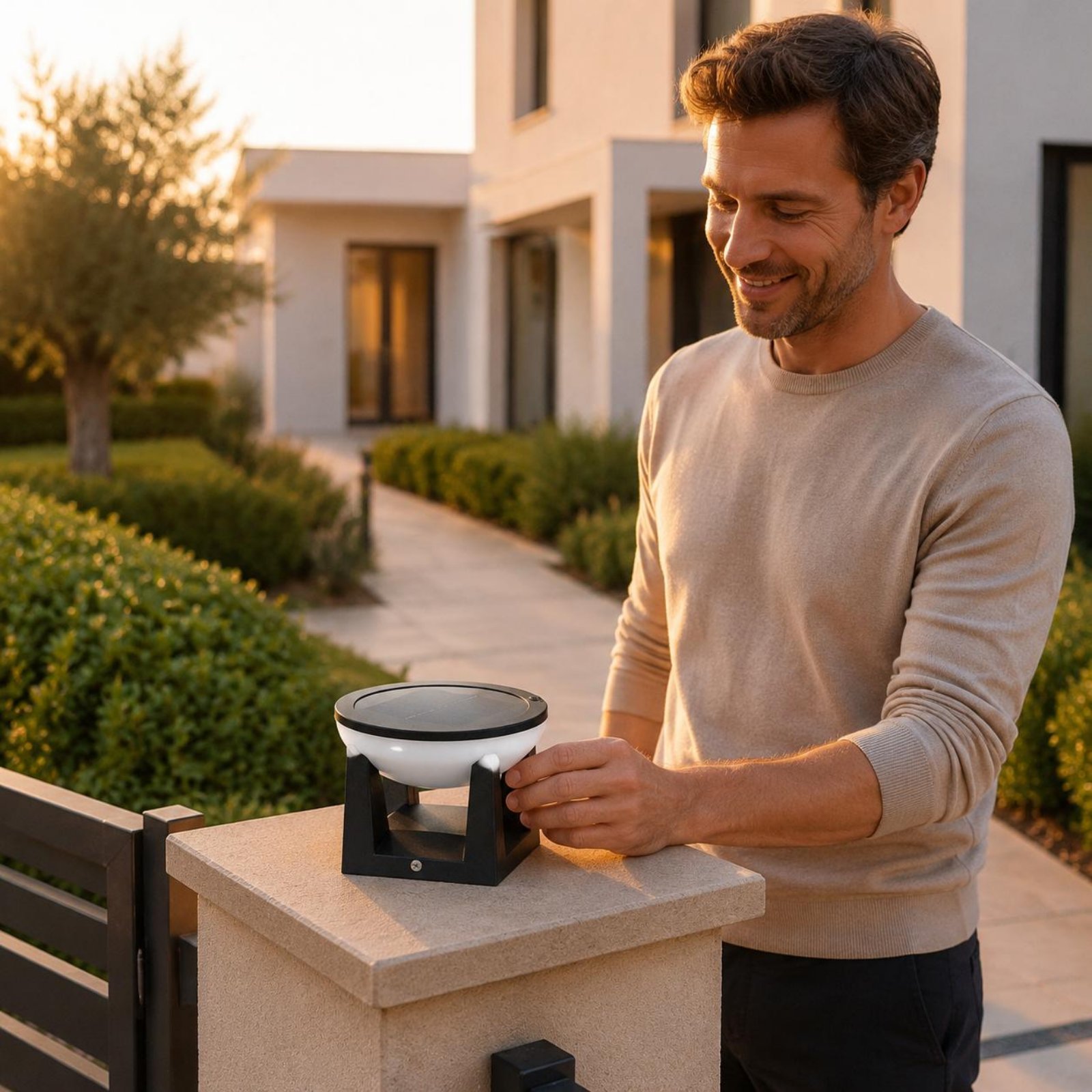 Lampada Solare per Pali Facile - Outdoor Lighting Solar recensione e prezzo