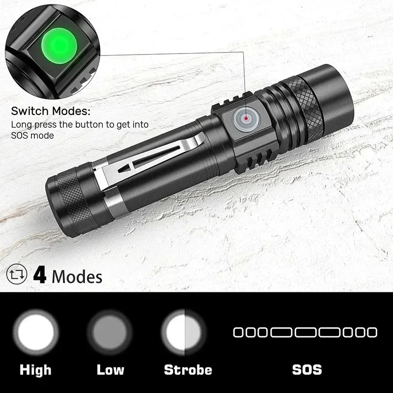 Torcia LED T6 Ricaricabile, To - Zinc Outdoor Lighting recensione e prezzo