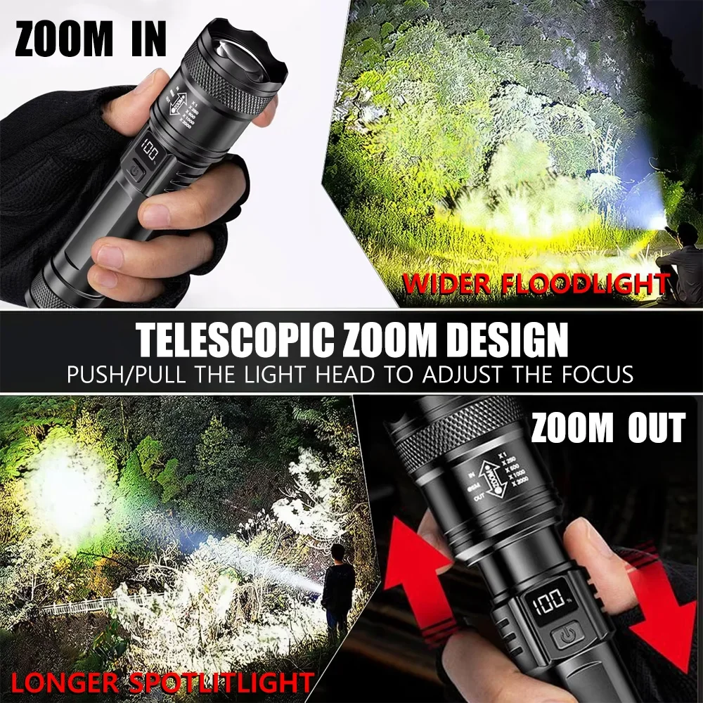 Torcia LED Ricaricabile Zoomab - Zinc Outdoor Lighting recensione e prezzo